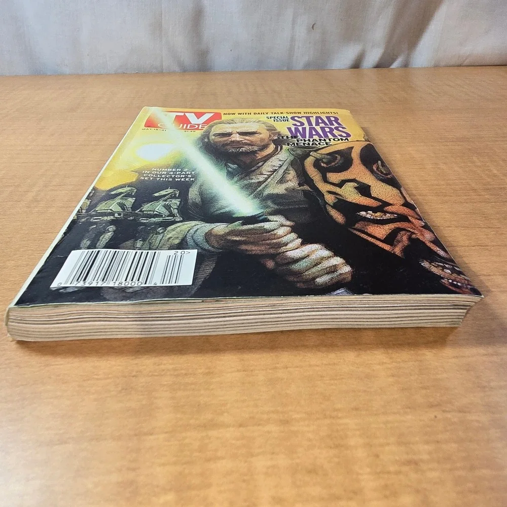 Vintage TV Guide May 15-21, 1999 Special Issue Star Wars The‎ Phantom Menace